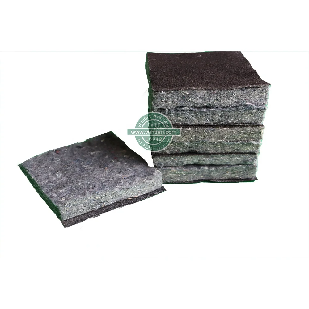 Non Moldable Resinated Felts For Engine Compartment Insulator Automotive NVH Felt Suppliers