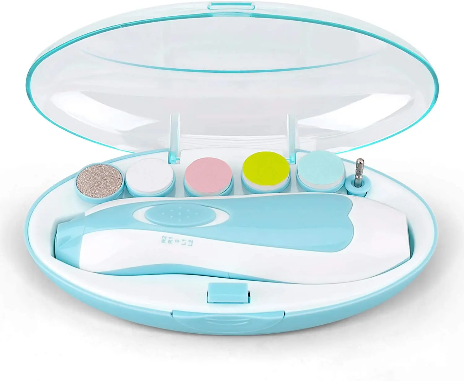 Phenitech 2024 Baby Electric Nail Clipper Sharpener Nail Clipper Set Finger Trimmer Nail Scissors Cutter For Baby
