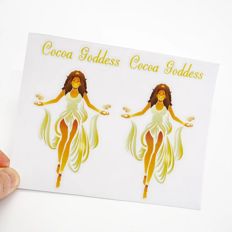 Custom Good Price Uv Dtf Transfers for Cups Wrap Decals Waterproof Label Sticker