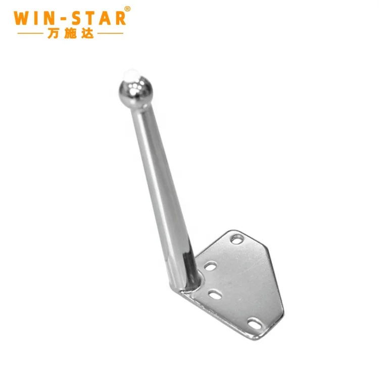 ZD-N116-A Factory Wholesale Metal Furniture Base Support Iron Chair Foot Cabinet Feet Sofa Leg