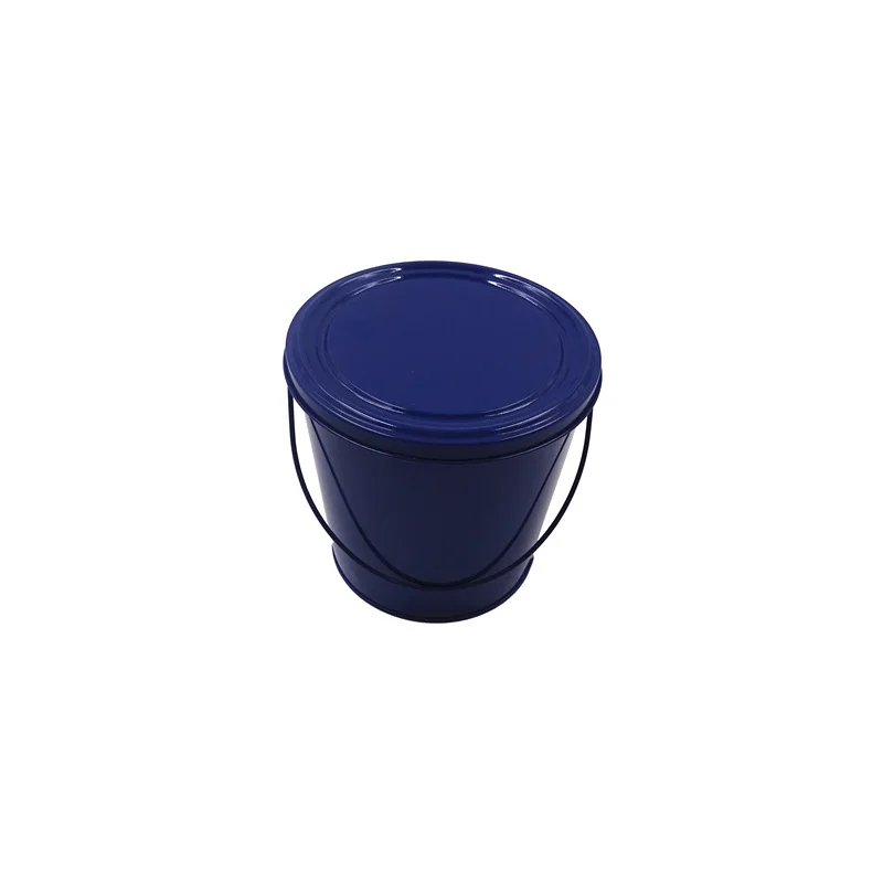 High quality tin bucket with lid wholesale candle tin bucket with handles candle tin packing bucket