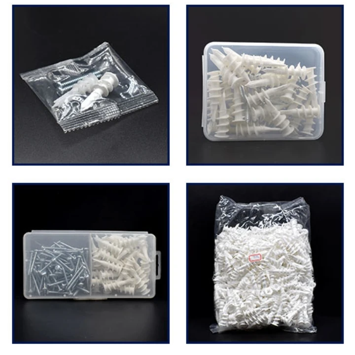 Elehk Competitive Price Wall Plug Nylon Expansion Pip Gypsum Board Plastic Plasterboard Anchors Dry Wall Anchor