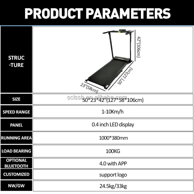 DC motor 1.5hp sustained 0.65hp motion program 12 automatic programs bluetooth compatible foldable treadmill