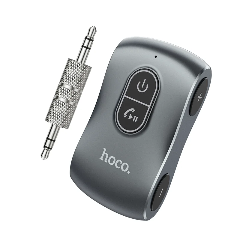 HOCO E73 Car Wireless AUX BT audio receiver Audio Input Speaker headphone Converter support TF card playback