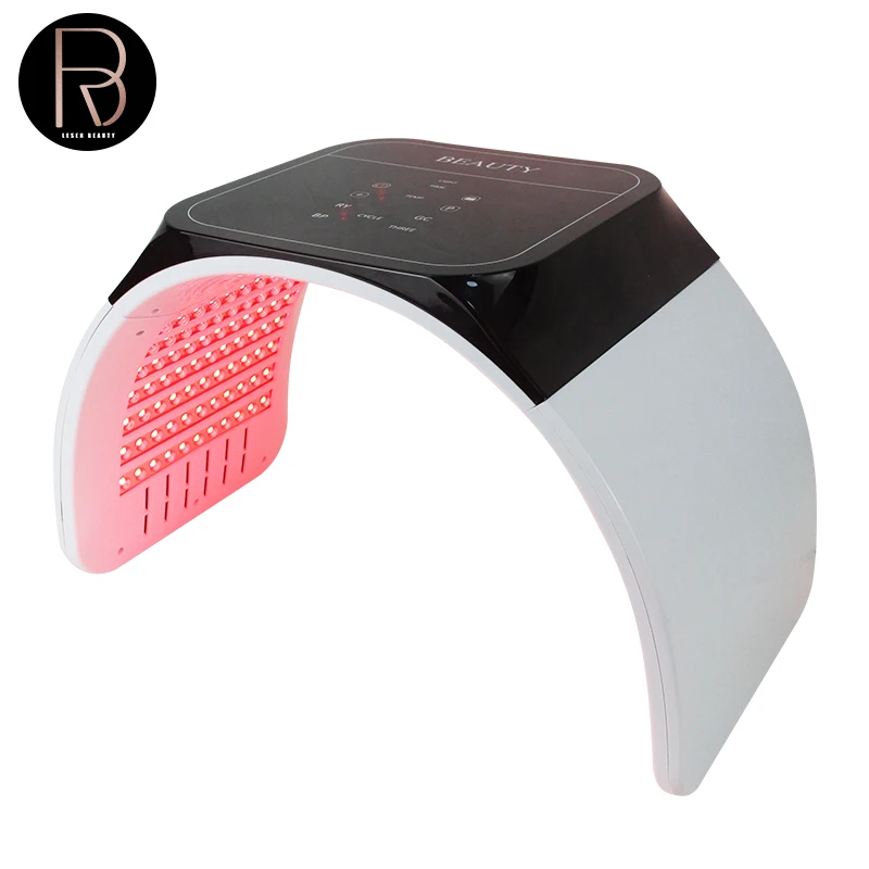 7 Colors PDT Led Photon Infrared Skin Care Face Mask Therapy Machine For Whitening Wrinkle Removal