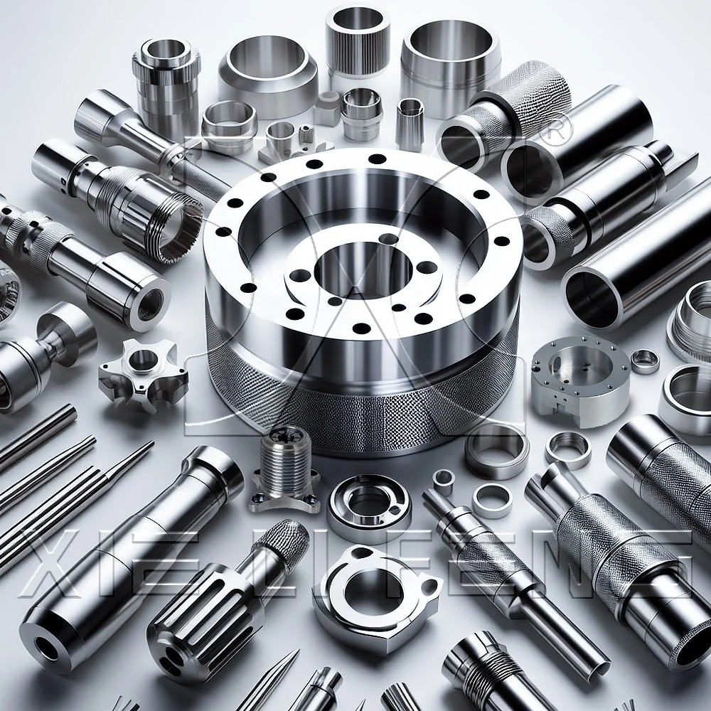 Custom Components Machining Stainless Steel Aluminum Alloy Anodizing Metal Part Processing Surface Treatment Fabrication Service