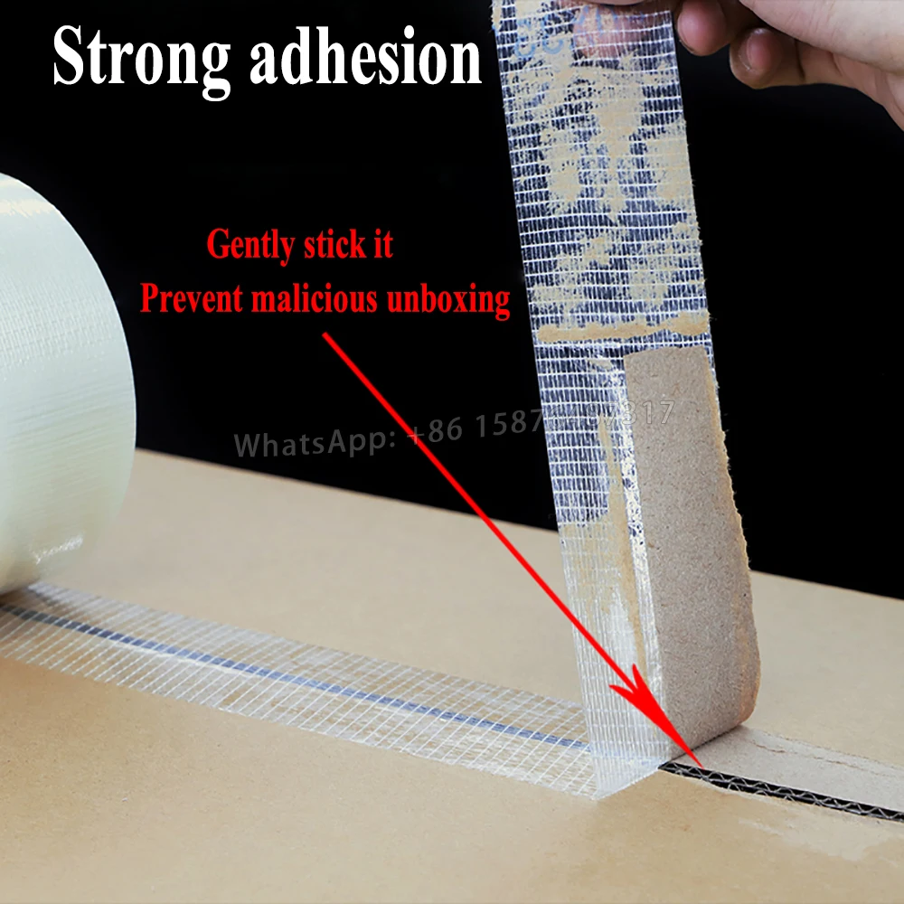 Fiber Tape, Strong High Viscosity Mesh Fiber Tape, Glass Fiber Tape For Fixing Lithium Electrical Appliances For Aircraft Models