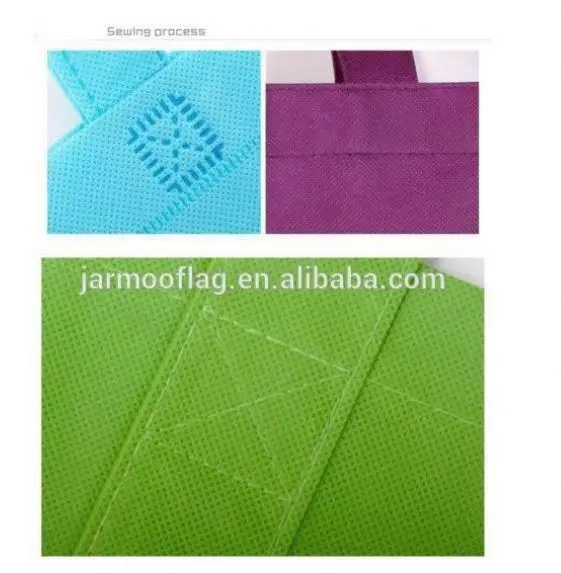 High Quality Recyclable Bag 80Gsm Non Woven Fabric D Cut Non Woven Bag