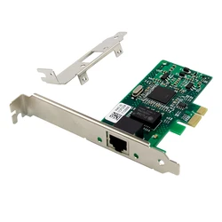 Gigabit Ethernet LAN Low Profile PCI Express (PCIe) Network Controller Card Adapter 10/100/1000