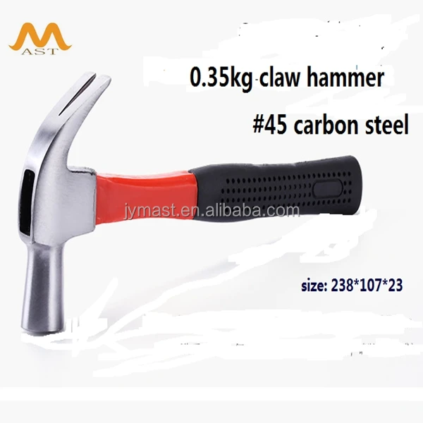 Multi Function Fiberglass steel Handle Sounding Claw Hammer