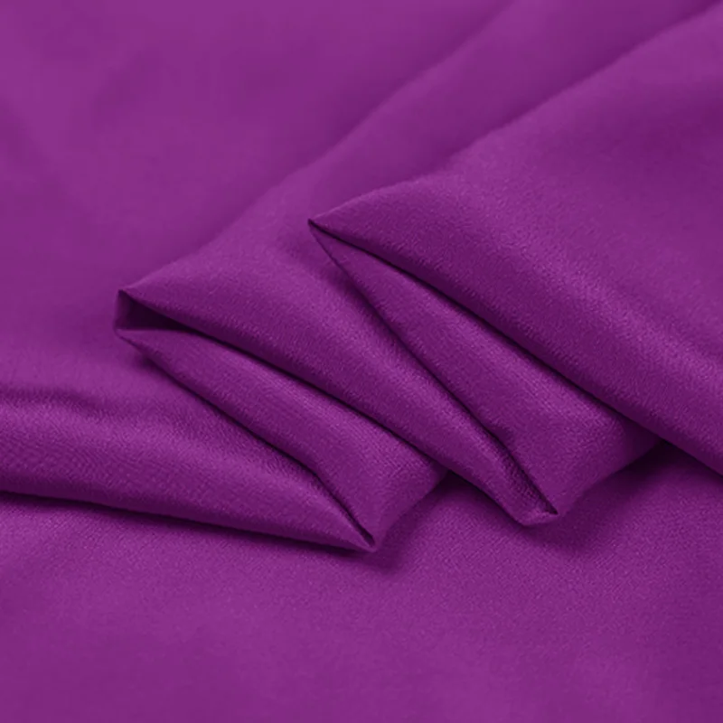 
 Лидер продаж, Корейская шелковая двойная креповая ткань 100 цветов в наличии, Xinhe textile  