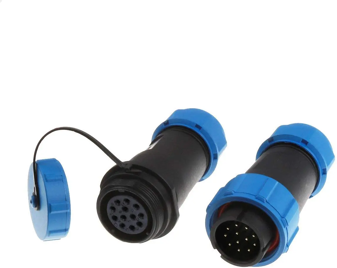 IP68 SP12- SP21 питания угол авиационным соединителем светодиодные 12 pin типа SP водонепроницаемый разъем