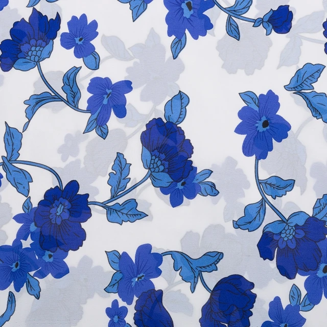 Hot Sale Cheap Factory Price 100%Tencel chiffon fabric design pleated crepe