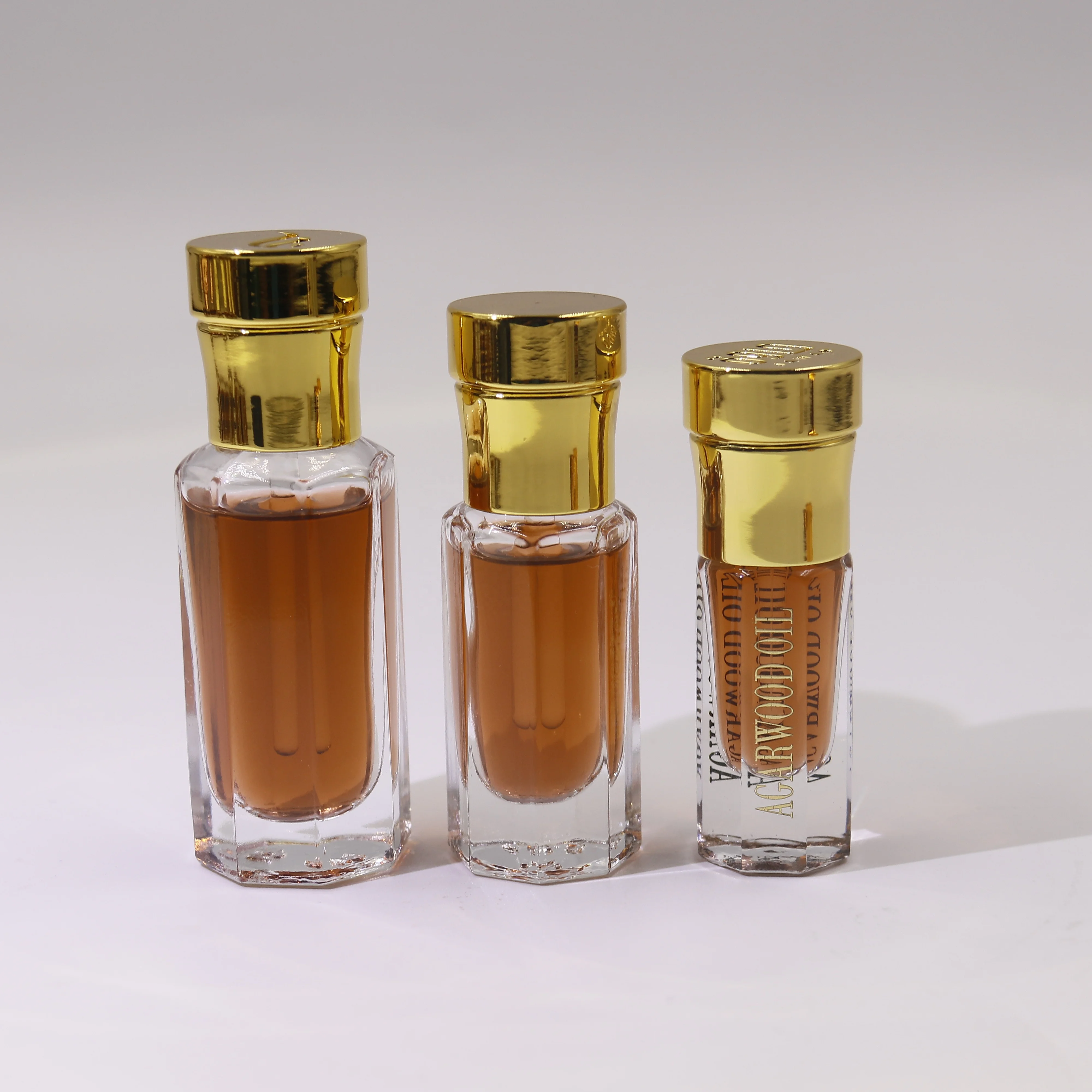 3ml 6ml 12ml Fancy Small Pocket Customized Logo Glass Attar Bottle For Oud Oil