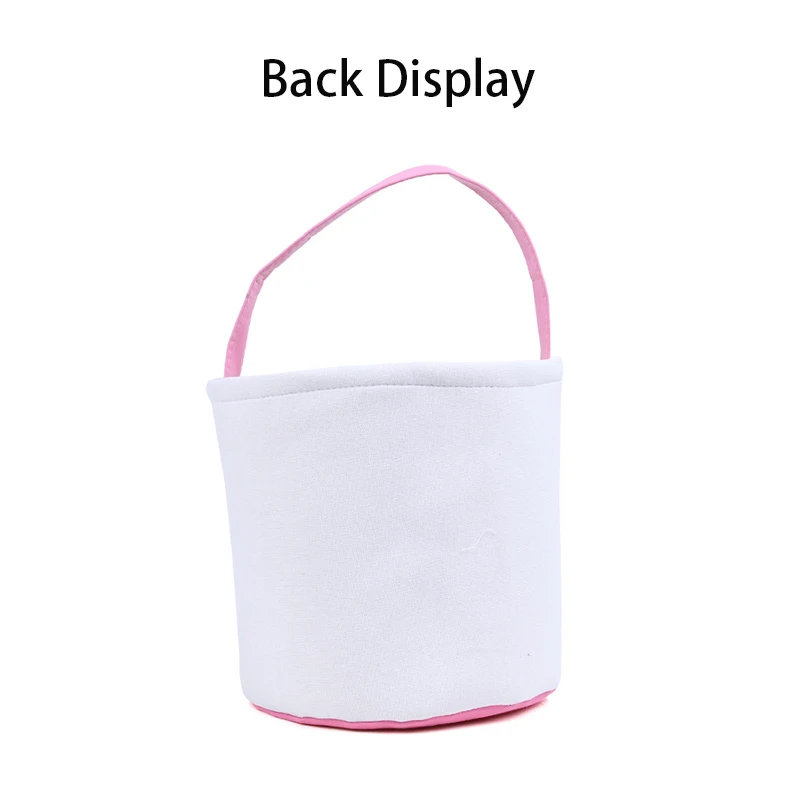 Easter 2022 For New Canvas Bag DIY Lilly Rabbit Ears Decoration Gift Bunny Bag Easter Bucket Of Easter Basket