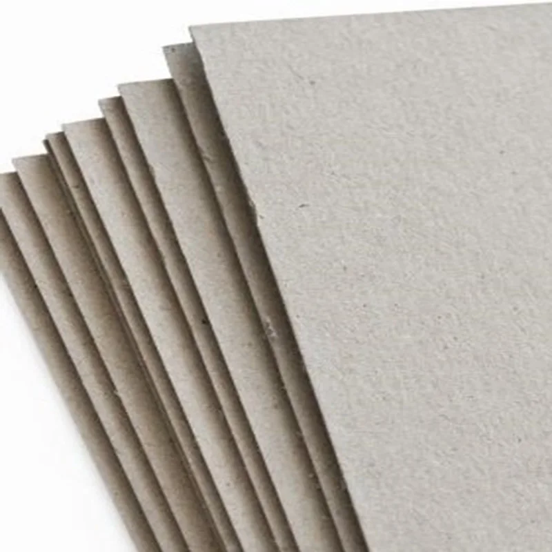 Book Cover Gray Board 1mm Recycle Paper 300 gsm Grey Cardboard