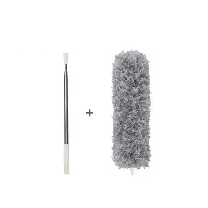 yuyang flexible stainless steel ceiling cleaning duster Long telescopic extendable microfiber duster