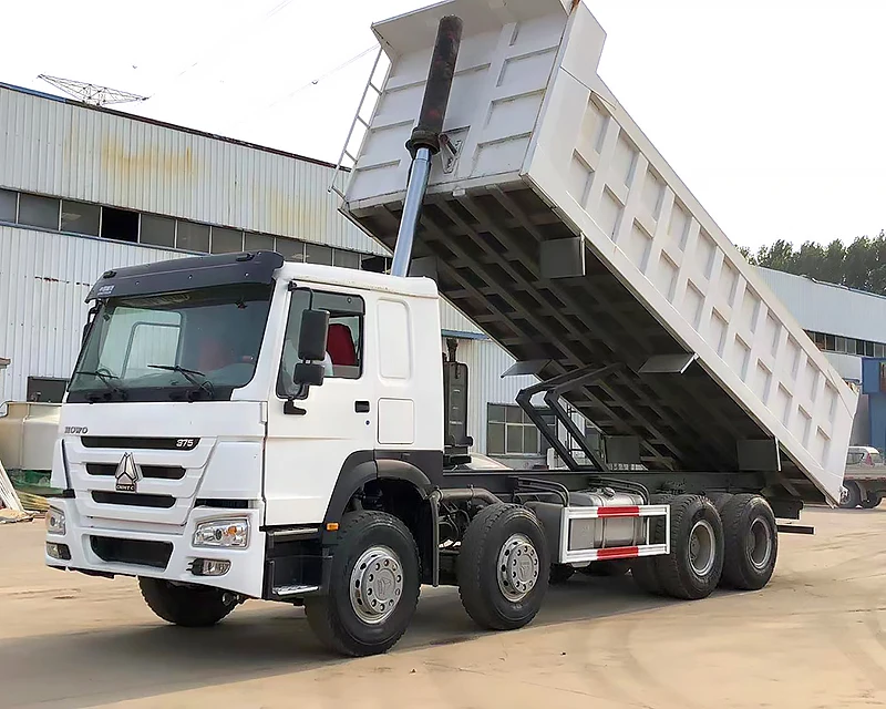 Dumps Trucks Sino 371hp Howo 8x4 Tipper Used Dump Trucks