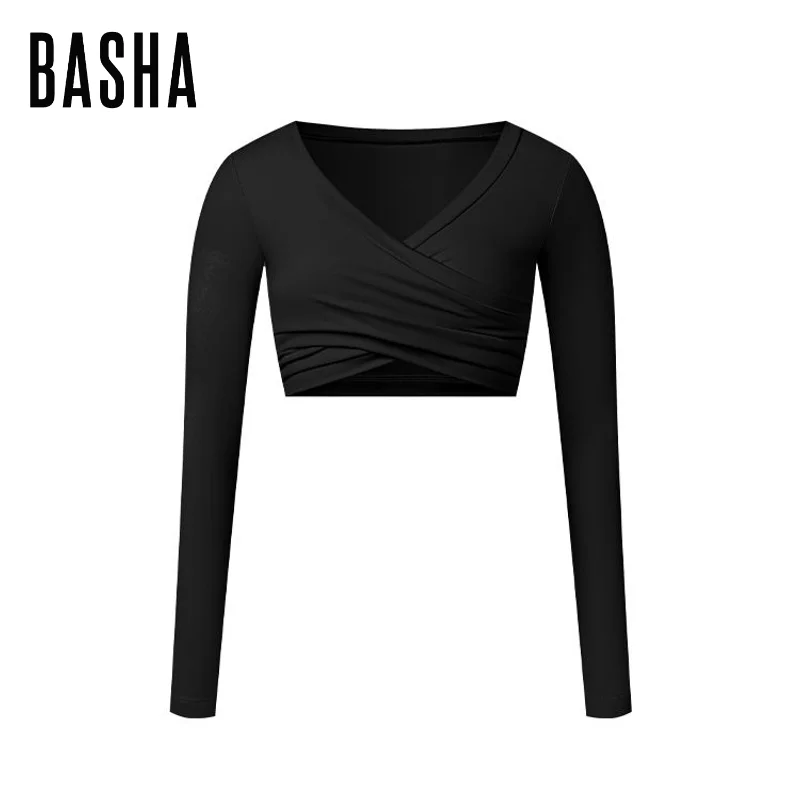 New Arrival Sexy Long Sleeve Running Women Sportswear Pour Femme Gym Athletic Workout Fitness Yoga Crop Top