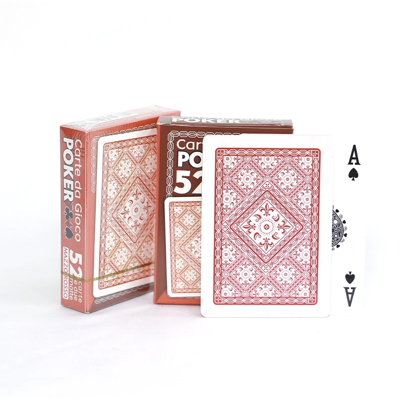 Low Moq Durable Board Game Card Entertainment Custom Design Playing Cards Poker