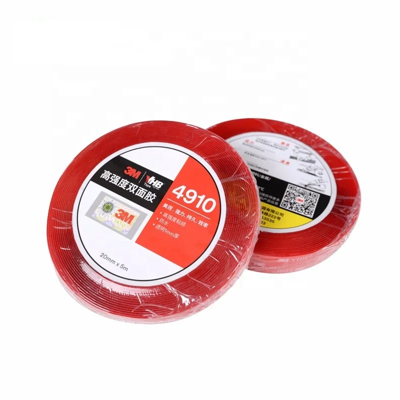 3M VHB 4910 Nano Double-Sided Adhesive Transparent Non-Trace Waterproof Nano Adhesive Car Household Decoration