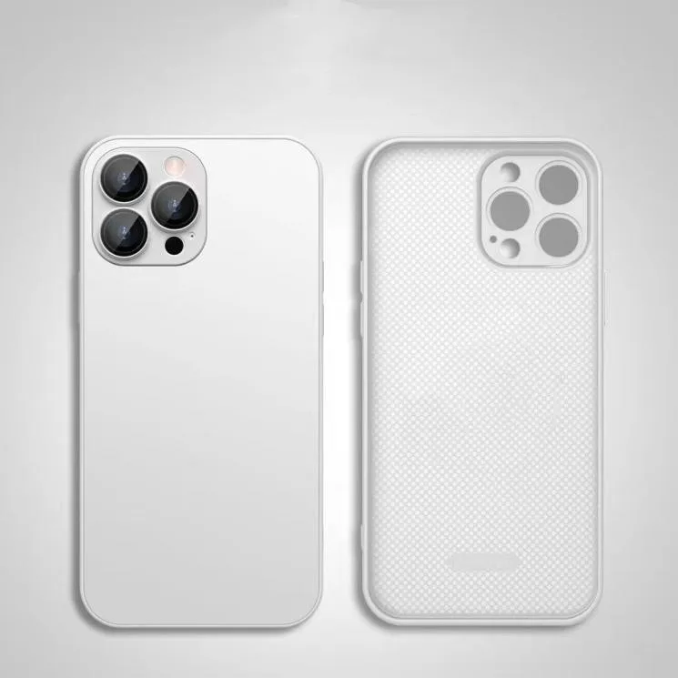 Luxury AG Glass Frosted Case for iphone 11 12 13 14 pro max AG Frosted Glass Case with Full Camera Lens Protection