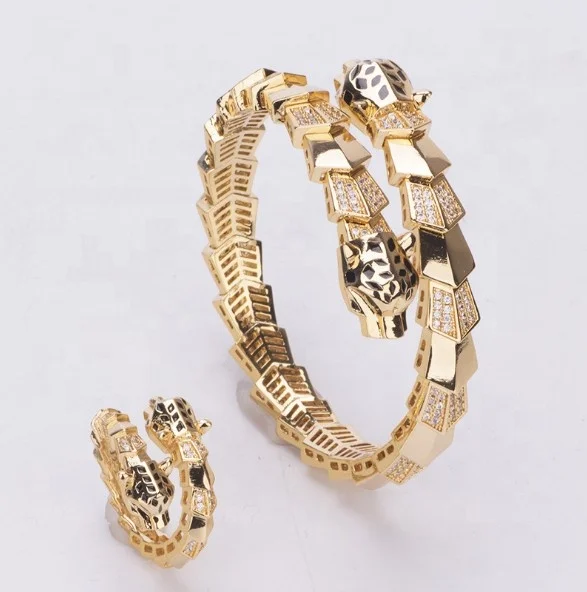 
Новейший открытый стильный Змеиный браслет с зелеными глазами из латуни или серебра 