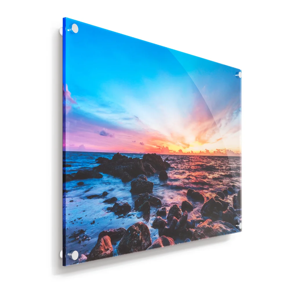 Custom Photo Art Wall Display Acrylic Full Color UV Printing Acrylic Sheet Print