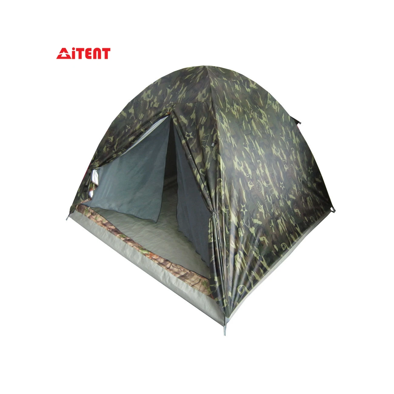 Portable Outdoor Camping Camouflage Tent Outdoor Camping Recreation Ultraviolet-proof Tent