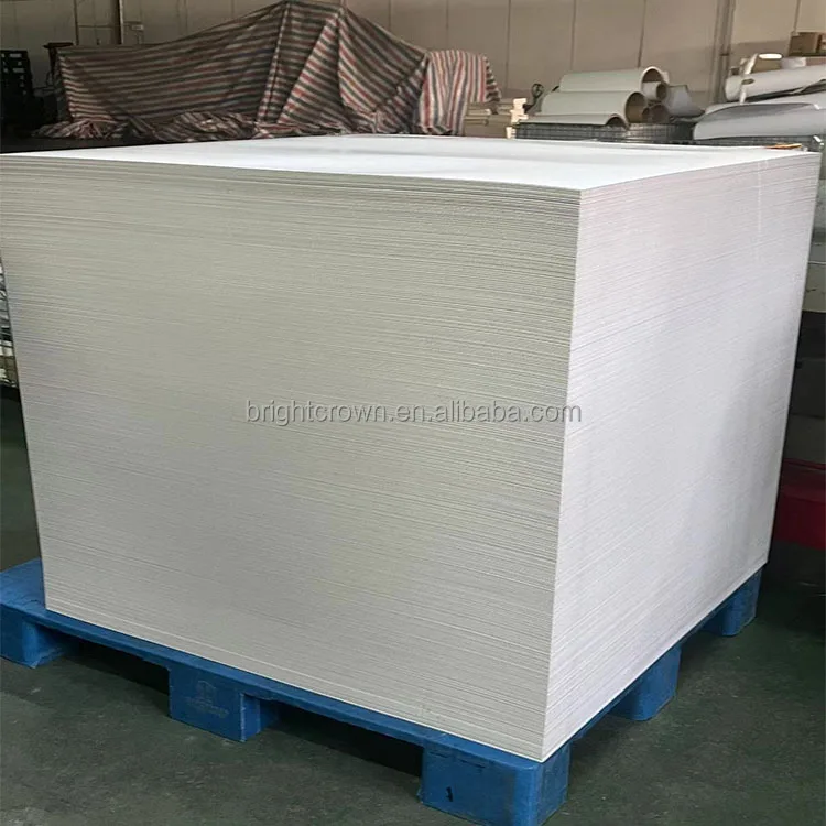 Customer size 70x100 Printing paper 200/250/300/350gsm coated art paper C1S Gloss Art Printing Paper for packing