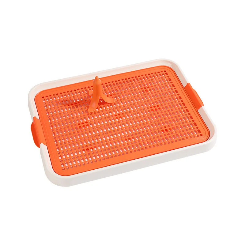 Dog Toilet Banana Stand Puppy Training Indoor Portable Fence Easy to Clean Pet Dog Pee Pads Tray Toilet