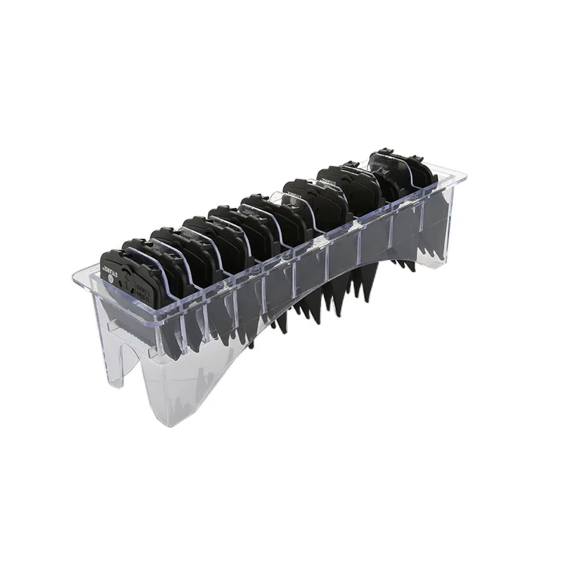 Wholesale Salon Accessories Hair Magnet Limit Comb Set Cutting Guide Iron Comb Hair Clipper Cutting Tool For Barber Shop