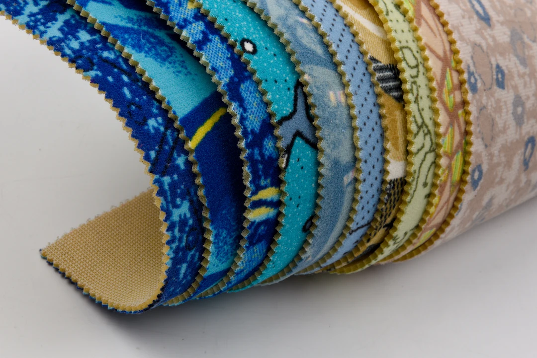 High quality professional laminated 100% Polyester camouflage fabric for auto