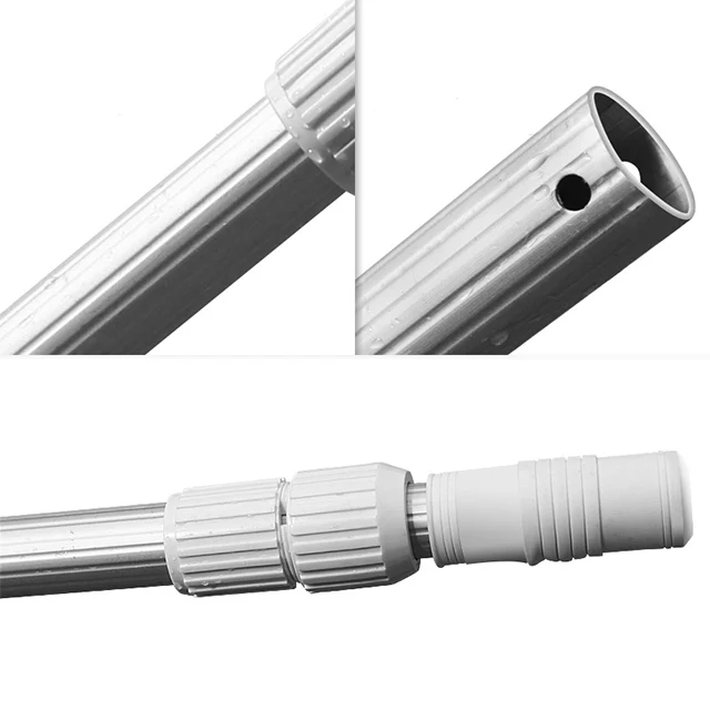 High Quality Pool Cleaning Accessories Telescopic Rod Skimmer Net Pool Brush Equipment for Swimming Pool Cleaning