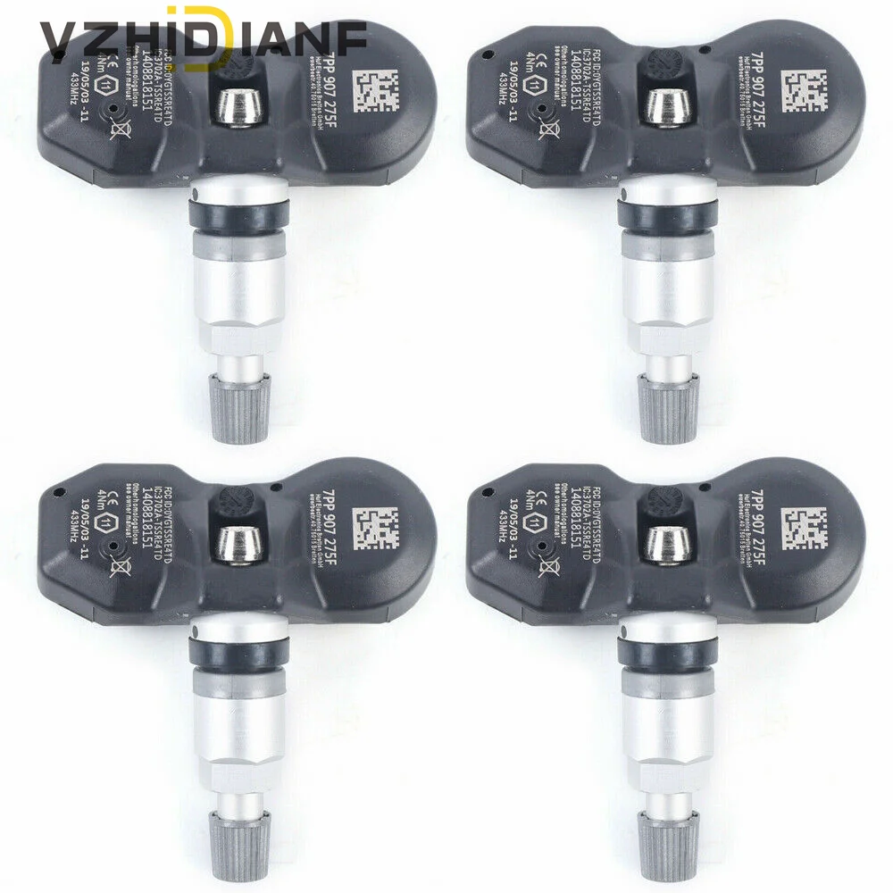 Датчик контроля давления в шинах TPMS 7PP907275 7PP907275F для Audi A4 A6 A8 Q7 R8