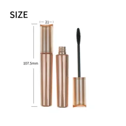 Golden Empty Mascara Wand Tube Lip Gloss Containers Liquid Lipstick Tubes Lip Gloss Tube For Cosmetic Packaging