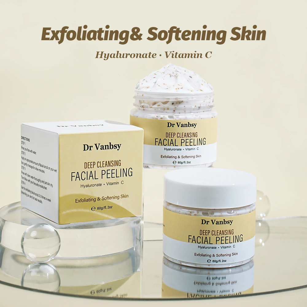 Wholesale skin care products scrubs face scrub for oily skin face scrub product