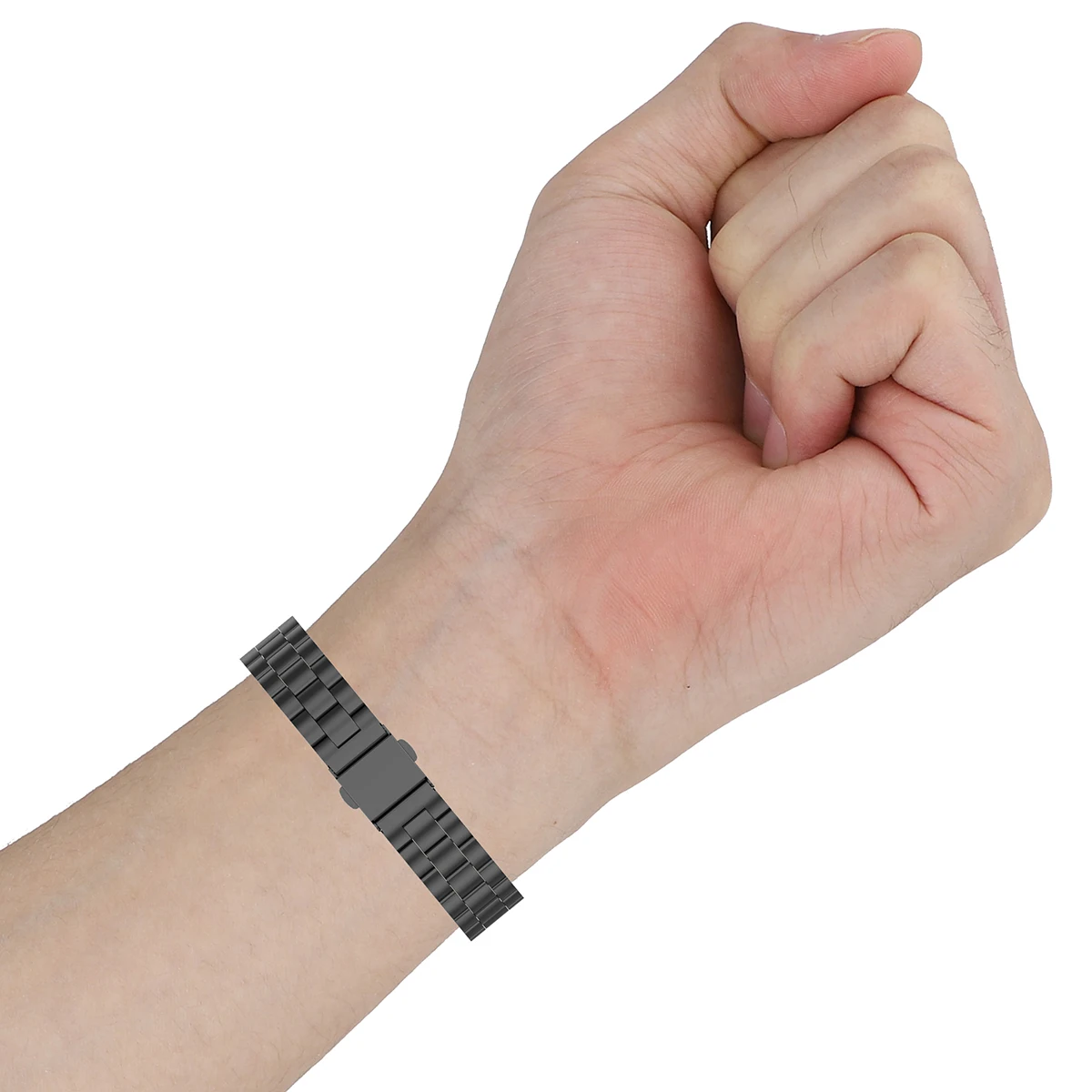 Металлический браслет из нержавеющей стали для Mi Band 5/6 ремешок наручных часов