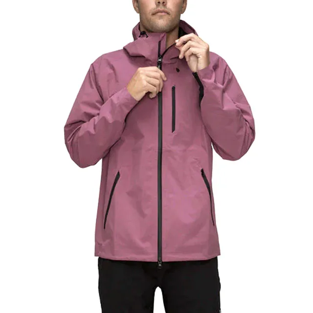 CONMR High Quality Fishing Jacket 3L Wind and Waterproof Jacket Hard Shell Rain Jacket Lightweight Breathable Casual