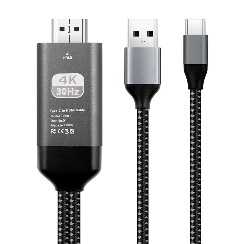 usb to   4k hdtv display cable for apple ios iphone X iphone 8 7 6 5 ipad ipod