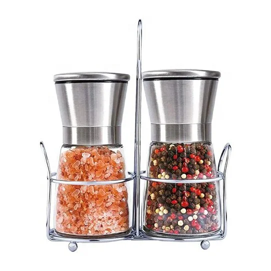Salt And Pepper Bottle With Grinder