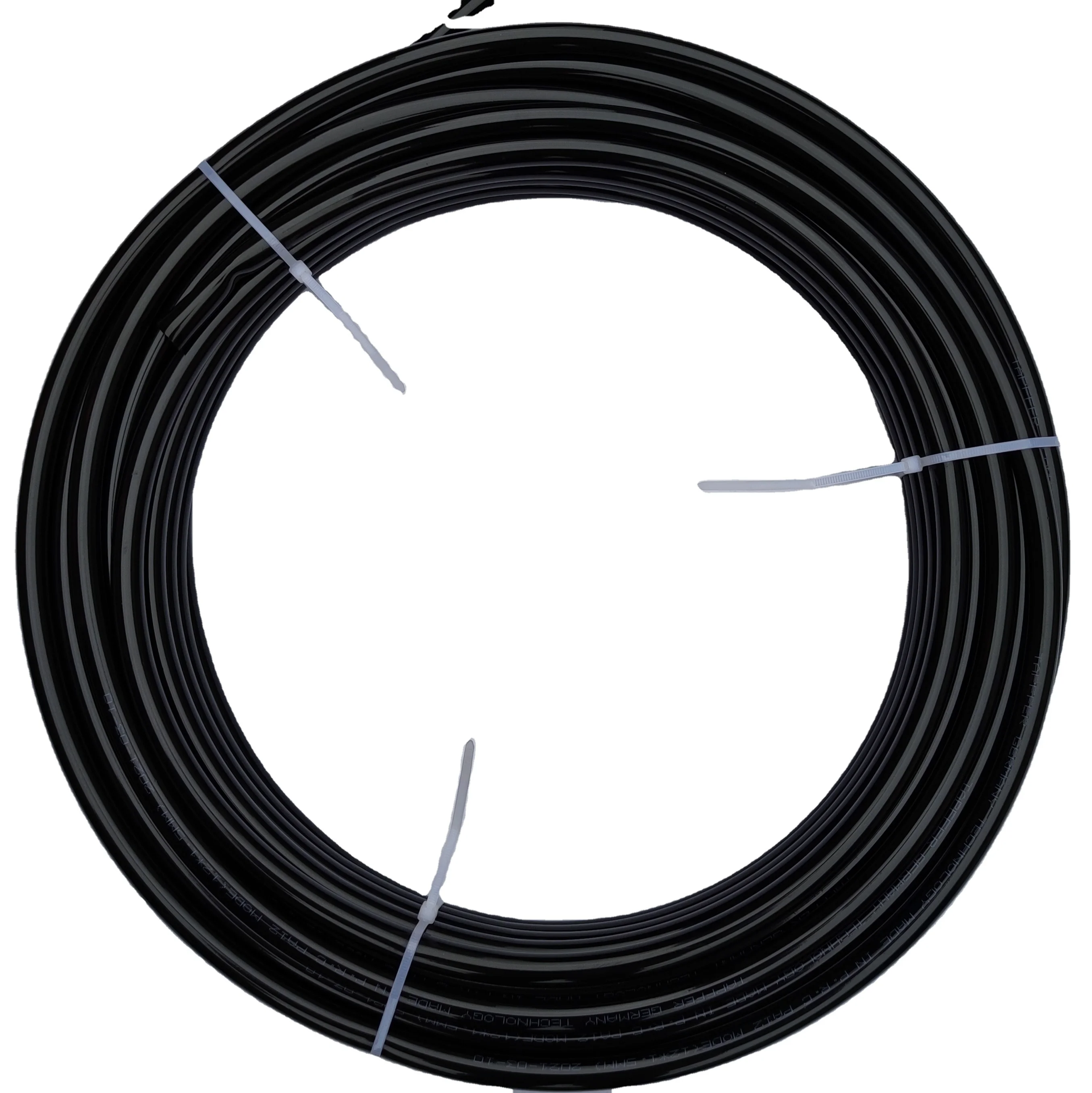 Good quality black nylon tubing, PA tubing,PA6,PA11,PA12