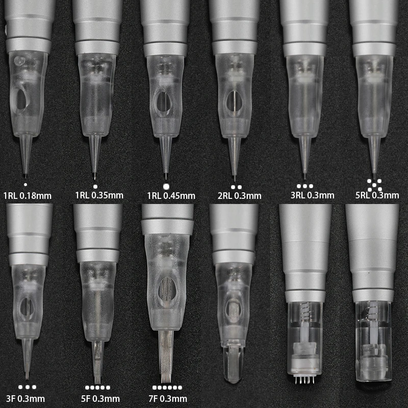 Individually Packed Disposable Using Only 1rl Cartridge Permanent Makeup Tattoo Machine Needles