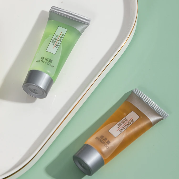 Hotel Amenity Sets Wholesale Conditioner Shampoo Packaging Tube Label Printing Environmentally Friendly OEM ODM Mini Shampoo
