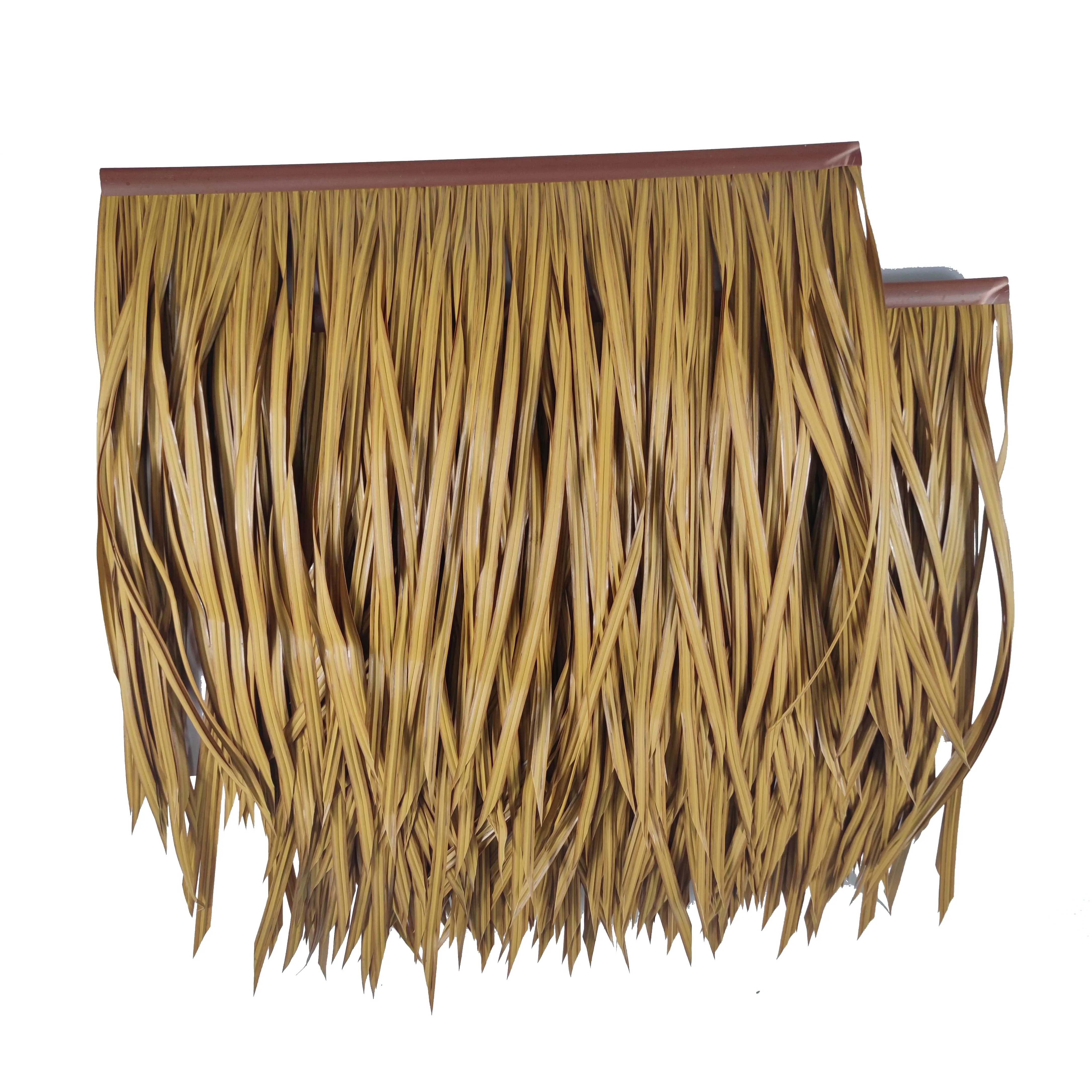 Wholesale Plastic Simulation Artificial Beach Umbrella Synthetic Thatch Roofing - Buy Plastic Artificial Thatch Roof,Plastic Tha