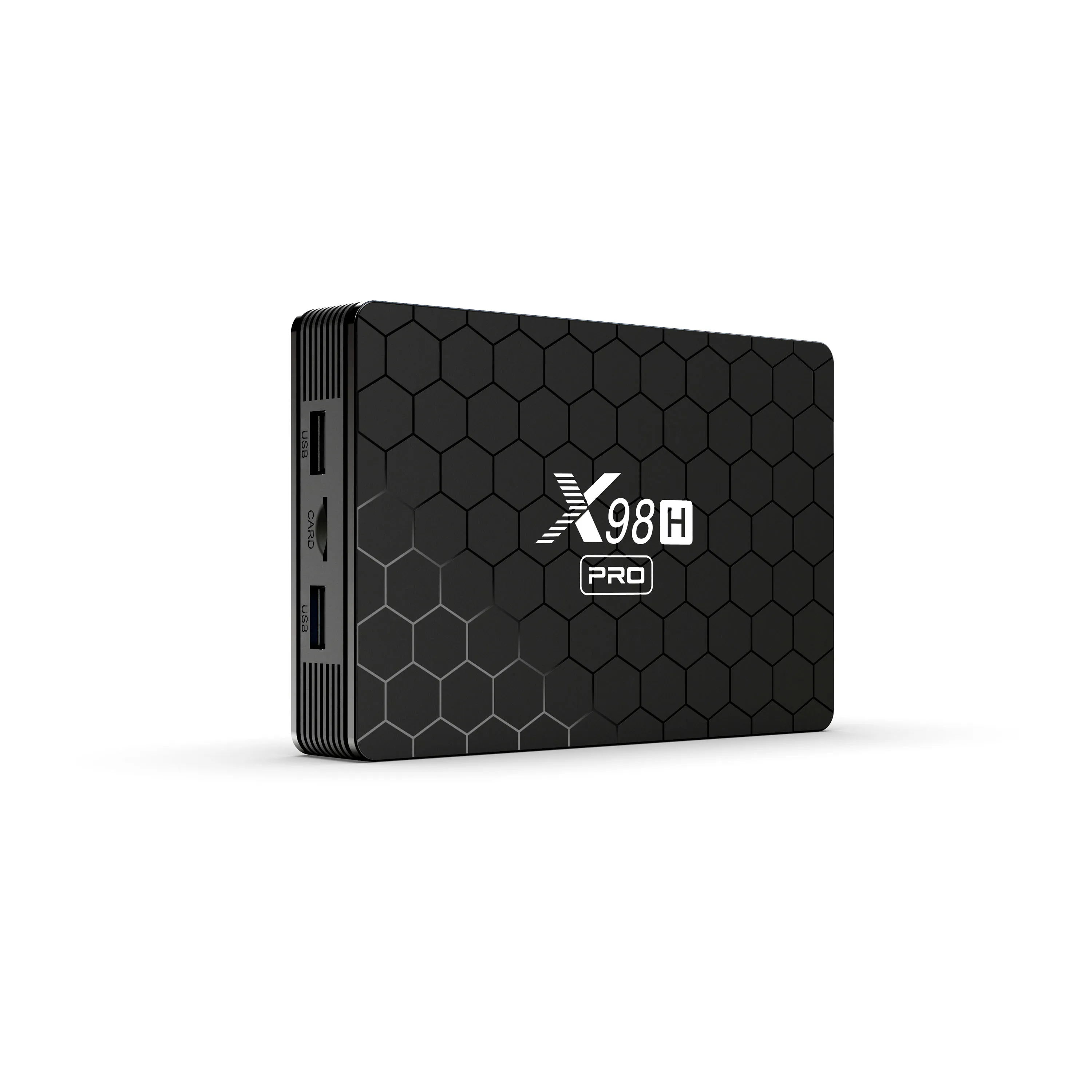 Shizhou Tech 2022 Super Tv box 4k Android 12 Allwinner H618 Dual Band Wifi 6 BT5.0 4GB 64GB Korea Smart Android Tv Box X98H PRO