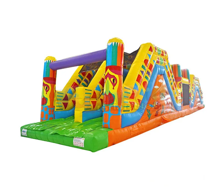 Уличный гигантский детский батут, надувной замок-батут, горка для дома, надувная препятствия