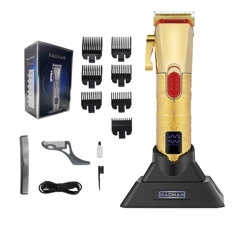 Barber Master Hair Clipper Set Machines Rechargeable Cutting Clippers Barber Machine Clipper Grip Knight Beard Trimmer