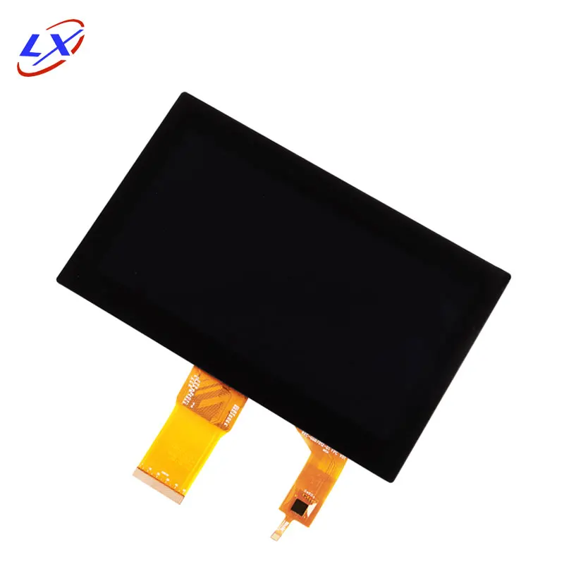 7 inch industrial 1024x600 LCD Components Capacitive touch panel from LXDisplay