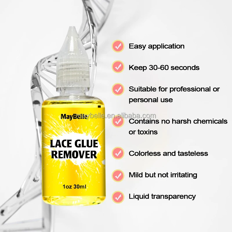 Glue Best Partner 2oz 4oz Front Adhesive Solvent Hair Removal Spray Lace Glue Remover Spray For Wig